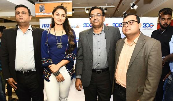 Tamil Actress Andrea Jeremiah launches 200th Max Fashion India Showroom.