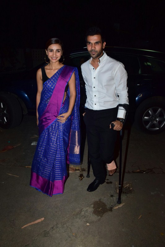 Patralekha and Rajkummar Rao at special screening of ALTBalaji's Bose: Dead/Alive. Jhanvi,Boney Kapoor,ALTBalaji Romil,Manraj Singh,Rajeev Siddhartha,Karishma Sharma,Gizele Thakral,Rahul dev,Mughda Godhse