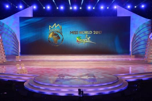 The STAGE is Ready for Miss World 2017.