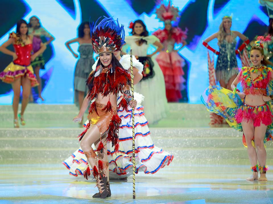 The candidates during the Dances of the World segment at the Miss World 2017. Miss World 2017,miss world 2017 winner,miss world 2017 top 40,miss world 2017 India,Miss World 2017 pics,Miss World 2017 images,Miss World 2017 stills,Miss World 2017 pictures,Miss World 2017 photos