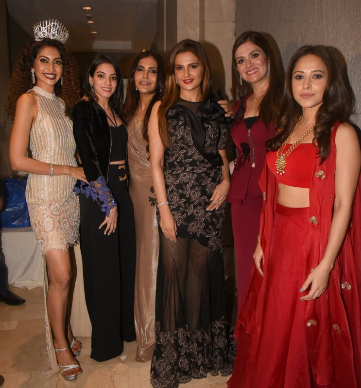 The event was organised by The Federation of Obstetrics and Gynaecological Societies of India (FOGSI) and saw celebrities like Soha, Monica Bedi, Malvika Sharma, Cyrus Broacha, Kunal Vijaykar, Urvashi Sharma Joshi, Sheeba Akashdeep, Shaina NC, Simi Chandoke and Nisha Jamvwal in attendance. Poonam Dhillon,Nisha Jamwal,Sheeba,Rebecca Dewan