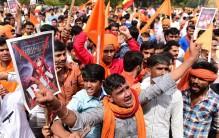 "Hundreds of protesters on Saturday blocked entry for a few hours to Kumbhalgarh Fort. It was a peaceful protest and no untoward incident was reported," SHO Kelwara Yogesh Chauhan told IANS on phone.
