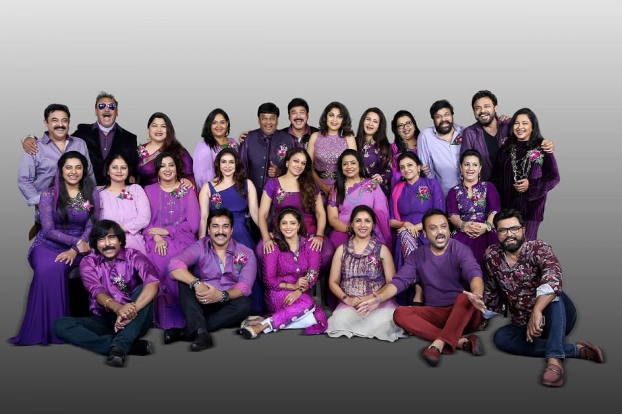 Actors from the 80’s celebrated friendship and brotherhood once again this year. Celebs Reunion,South Indian Stars of 80's,Chiranjeevi,Venkatesh,8th Annual Meet of South Indian Stars,Suhasini Maniratnam?,?Kushboo?,?Raadhika Sarathkumar?,?Bhagyaraj?,?Chiranjeevi?,?Daggubati Venkatesh?,?Poornima Jayaram??