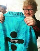 Mystery behind Ed Sheeran,Ed Sheeran,Ed Sheeran blue Kurta,Ed Sheeran Kurta