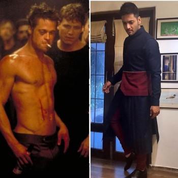 Ali has gone through a complete image change over with his character in Mirzapur. The show has a rural setting from North of India and for the first time, he will part seen portraying a grey shaded character. His character required to don a typical north Indian gangster look mouthing typical local language. After a lot of look tests, the makers zeroed in a look that has an uncanny resemblance to look of Brad Pitt’s in the Hollywood action film Fight Club. In the film Fight Club, Pitt character displayed an ultra lean physique that took the world by storm.