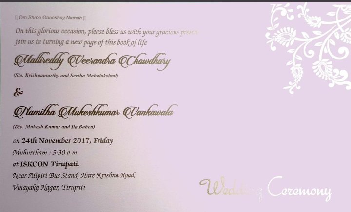 The couple is getting married this November 24th in Iskcon temple, Tirupathi. Namitha and Veera,Namitha weds Veera,Veera and Namitha,Veera weds Namitha,Namitha wedding,Namitha marriage,Namitha wedding pics,Namitha wedding images,Namitha wedding stills,Namitha wedding pictures