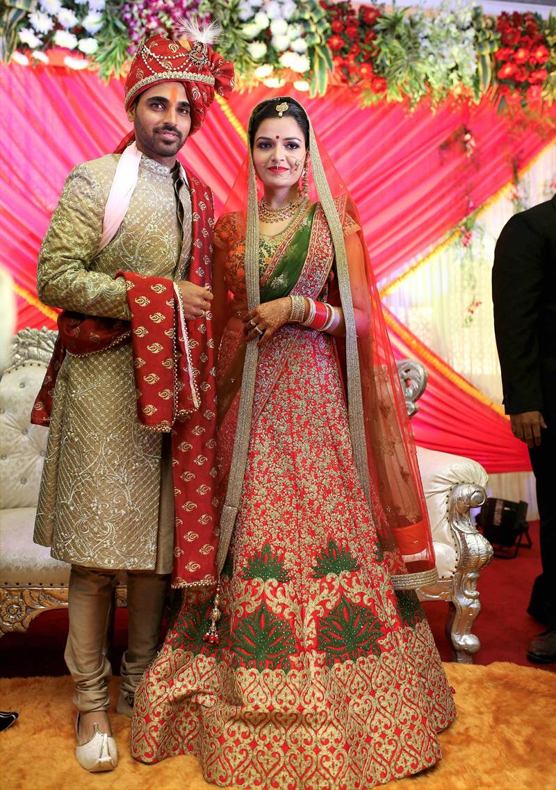 Bhuvneshwar Kumar and Nupur Nagar's wedding pictures - Photos,Images ...