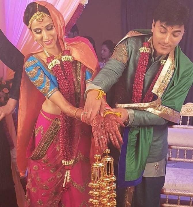 This is the second marriage for both, Siddhaanth Surryavanshi and Alesia Raut. Siddhaanth Surryavanshi and Alesia Raut,Siddhaanth Surryavanshi,Alesia Raut,Siddhaanth Surryavanshi wedding,Siddhaanth Surryavanshi marriage,Alesia Raut wedding,Alesia Raut marriage