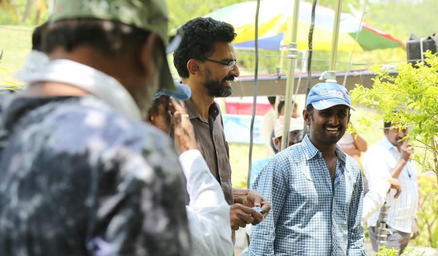 Sekhar Kammula at Balakrishnudu shooting spot. Samantha Akkineni,Sai Dharam Tej,Manchu Vishnu,Balakrishnudu shooting spot,Balakrishnudu,Balakrishnudu on the sets,Nara Rohit,Regina Cassandra