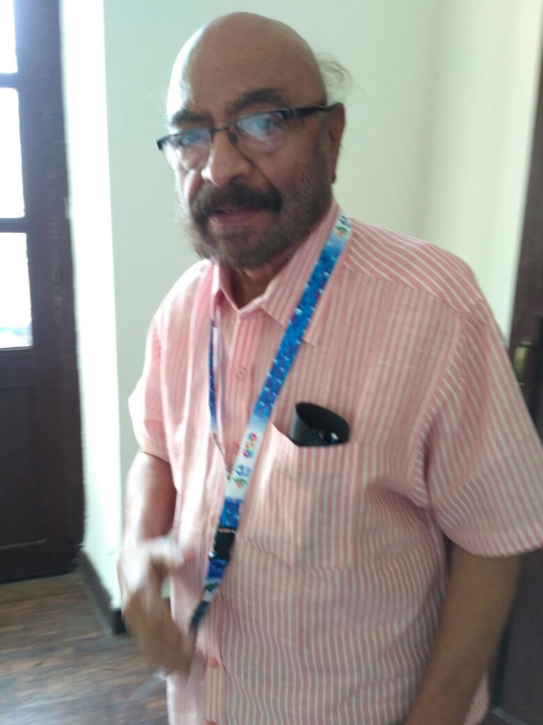 "Apart from that, the Om Puri grant will be given to struggling filmmakers who don't have the means to showcase their films. And, a personal quest for my father as he was a farmer in his childhood, he couldn't do much for them in his lifetime. The foundation will be helping them in whatever small way we can by providing aid," said Ishaan. Govind Nihalani,Filmmaker Govind Nihalani,Ardh Satya,Om Puri,IFFI 2017,Tamas,Govind Nihalani pays homage to Om Puri