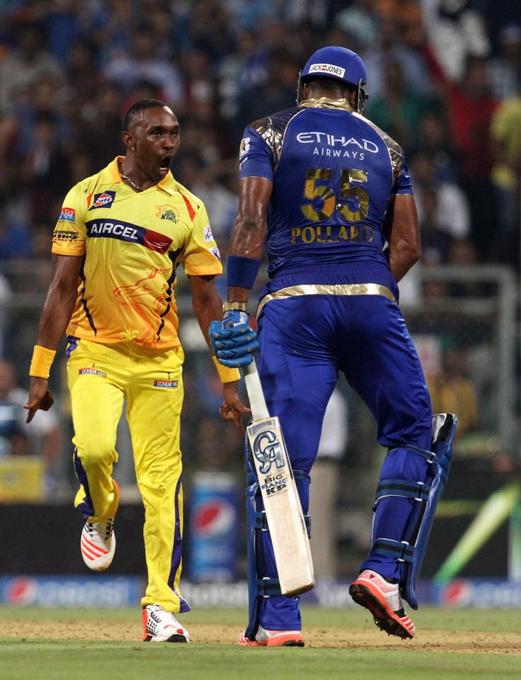 Dwayne Bravo Chennai Super Kings vs Mumbai Indian 2015,IPL 2015,Chennai Super Kings,Mumbai Indians,Indian Premier League,Indian Premier League 2015,ipl photos,ipl pics,MI vs CSK,IPL 2015 - Match 12,ms dhoni,suresh raina,rohith sharma,IPL8