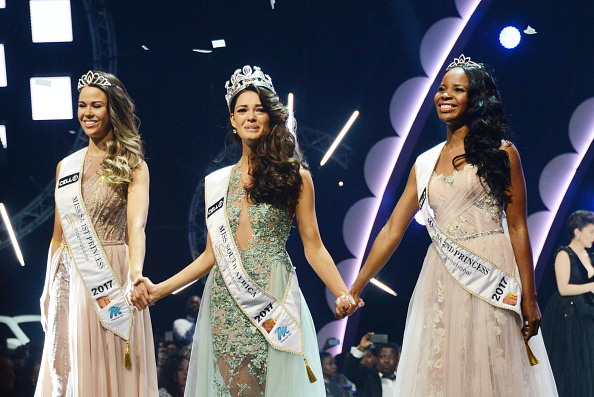 Demi-Leigh Nel-Peters was crowned as Miss South Africa 2017 with her are Boipelo Mabe and Adè van Heerden during the crowning of Miss SA 2017 beauty pageant at Sun City Superbowl on March 26, 2017 in Rustenburg, South Africa. South Africas national beauty pageant grand finale. From its inception, the Miss South Africa pageant has attracted thousands of beautiful, empowered women from across the nation. Miss universe 2017,miss universe 2017 winner,Miss Universe 2017 winner South Africa,Miss Universe 2017 Demi-Leigh Nel-Peters,Miss Universe 2017 best evening gown,Miss Universe 2017 best swimwear,Miss Universe 2017 top 5,Miss Universe 2017 top 3,Miss South