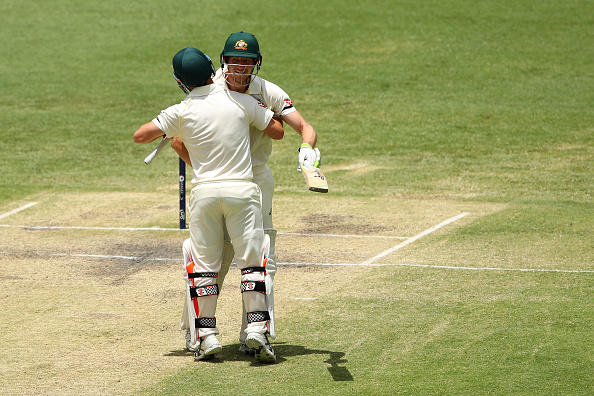 Warner was unbeaten when Bancroft brought up the winning runs. It was Warner's ninth Ashes half-century and his 25th in all Tests, while for Bancroft, it was a maiden Test fifty. After England had been bowled out for 302 in their first innings, Australia were struggling at 201/7 when Smith came to its rescue with his 21st century. Australia beat England,Australia beat England by 10 wickets,Ashes Test,ashes test 2017,2017-18 Ashes Test,Ashes Test Series,Ashes Test series 2017-18,David Warner,Cameron Bancroft