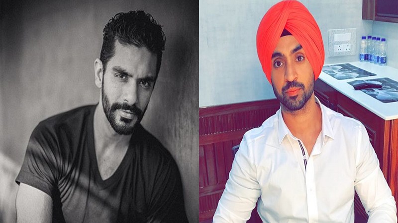 Internet was flooding over with fitness images of Diljit and workout videos of Angad Bedi and now recently Diljit posted a fun video of both of them having a gala time together on social media. Angad Bedi and Diljit Dosanjh,Angad Bedi,Diljit Dosanjh,Punjab connect between Angad Bedi and Diljit Dosanjh