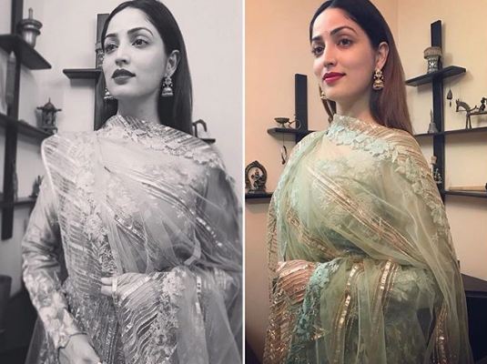 Elegance at its best: Yami Gautam looked jaw-dropping gorgeous in this perfectly elegant look. The actress wore a beautiful Anarkali paired up with Jumkas and a lovely makeup. Yami Gautam,actress Yami Gautam,Yami Gautam fashion,Yami Gautam amazing fashion,Yami Gautam dress,Yami Gautam hot pics,Yami Gautam hot images,Yami Gautam hot stills,Yami Gautam hot pictures,Yami Gautam hot photos