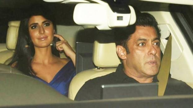 Dashing Salman Khan and Katrina Kaif clicked together after attending the IFFI 2017 closing ceremony in Goa.