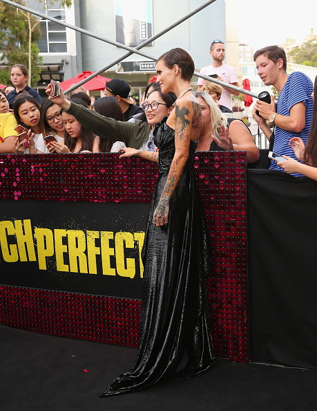 Model Ruby Rose greets fans ahead of the Australian Premiere of Pitch Perfect 3 on November 29, 2017 in Sydney, Australia. Pitch Perfect 3,Pitch Perfect 3 premiere,Pitch Perfect 3 premiere show,Ruby Rose,model Ruby Rose,Ruby Rose hot pics,Ruby Rose hot images,Ruby Rose hot stills,Ruby Rose hot pictures,Ruby Rose hot photos