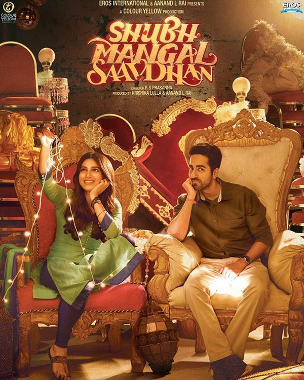 Shubh Mangal Savdhan: Ayushmann Khurana and Bhumi Pednekar starrer ‘ Shubh Mangal Savdhan’ has made it big to the box office. Not only the commercial films but also the content driven films have taken a step ahead and is competing with the commercial cinema. The movie made a gross total of 43.11 crores lifetime. The cost of the film was 17 crores. Toilet – Ek prem katha,Hindi Medium,Newton,Shubh Mangal Savdhan,Tumhari Sullu,Bareily Ki Barfi,Liptstick Under My Burkha