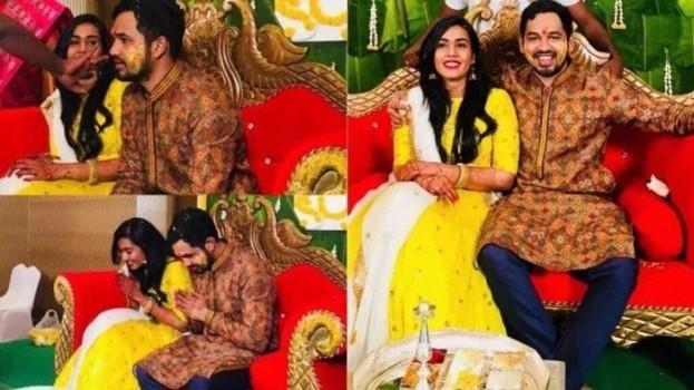 Hip Hop Tamizha Adhi engagement pics.