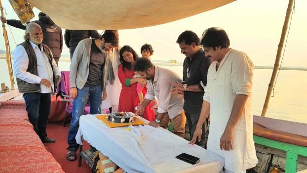 Powerstar Pawan Kalyan and Agnathavasi team celebrates Choreographer Shobi Paulraj's birthday.