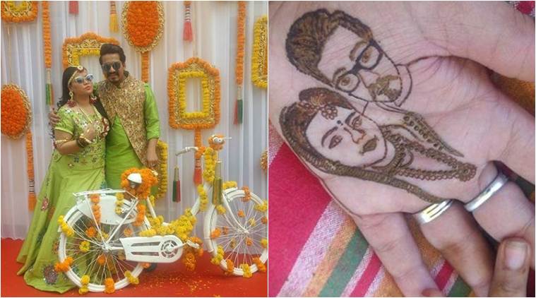 Bharti Singh and Haarsh Limbachiyaa's Grand Mehendi and Sangeet Celebrations. Bharti Singh and Haarsh Limbachiyaa,Bharti Singh and Haarsh Limbachiyaa wedding,Bharti Singh and Haarsh Limbachiyaa marriage