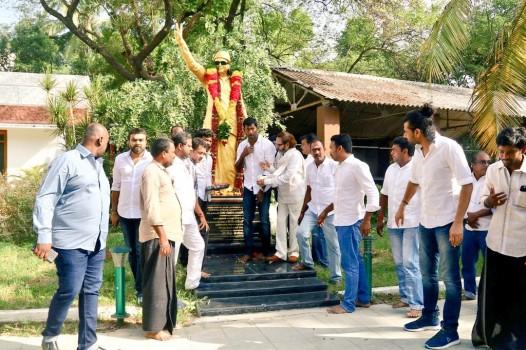 One more Tamil movie hero Vishal Krishna -- popularly known as Vishal -- has made a political plunge and will contest the December 21 by-election to the R.K. Nagar assembly constituency, the actor announced on Saturday.