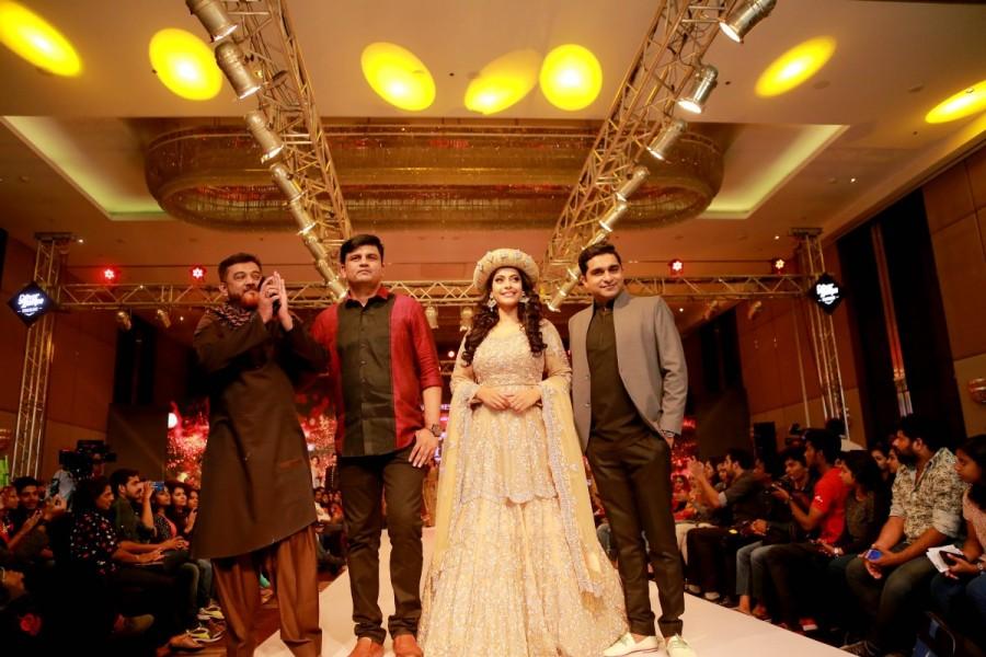 Miraj Anwar, Anwar A. T, Parvathy Nambiar and Zulfi at Indian Fashion League season 2. Madonna Sebastian,Parvathy Nambiar,Sruthy Lakshmi,Indian Fashion League season 2,Indian Fashion League,Anjali Nair,Megha mathew,Rahul Ravi,Miraj Anwar,Anwar A. T,Parvathy Nambiar,Zulfi