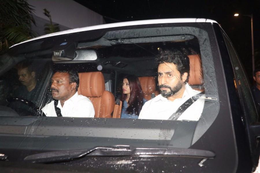 Amitabh Bachchan, Abhishek Bachchan and Aishwarya Rai visits Shashi Kapoor's house. Amitabh Bachchan,Abhishek Bachchan,Aishwarya Rai,Shashi Kapoor,actor Shashi Kapoor,Shashi Kapoor dead,shashi kapoor passed away,Shashi Kapoor died,shashi kapoor demise,Shashi Kapoor death