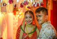 With renowned names from politics and sports in attendance, Indian soccer team captain Sunil Chhetri wed his long-time girlfriend Sonam Bhattacharya at a posh city club on Monday. Smartly turned out in a traditional Nepali attire, Chhetri rode to the wedding hall on a horse, and later changed into a printed sherwani as per Bengali tradition.