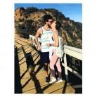 Actress Kate Hudson has marked her first-date anniversary with boyfriend Danny Fujikawa and says the couple have "pure love" between themselves. Hudson, who first met the musician 15 years ago through his step-sisters Sara and Erin Foster, took to Instagram on Sunday to share a photograph of the pair kissing on a bridge, reports etonline.com. "The first time I met Danny I was 23 and enormously pregnant with Ryder. His step sisters are my best friends and so it goes we have been in the same circle for over a decade," Hudson wrote alongside the image. "A year ago today Danny took me on a hike and what I thought was just a hike with a family friend turned very quickly into an unexpected first date," she added.