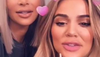 Kim Kardashian,Khloe Kardashian,Kim Kardashian and Khloe Kardashian reunite,Kim Kardashian and Khloe Kardashian,Kim Kardashian and Khloe Kardashian on Snapchat