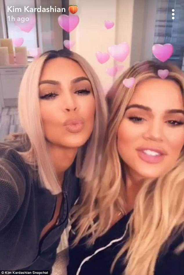 Kim Kardashian,Khloe Kardashian,Kim Kardashian and Khloe Kardashian reunite,Kim Kardashian and Khloe Kardashian,Kim Kardashian and Khloe Kardashian on Snapchat