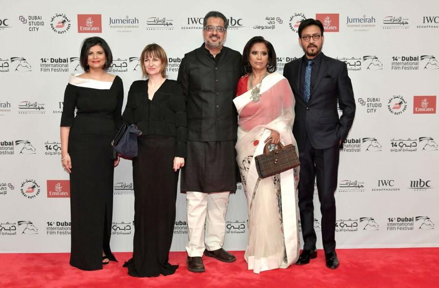 Irrfan Khan was present at the festival to accept the award and was elated to be receiving this honour alongside the likes of great actors like Patrick Stewart and Cate Blanchett. The opening ceremony of this Festival saw both Cate Blanchett and Irrfan Khan presented with honorary awards, alongside Sir Patrick Stewart and Egyptian writer Wahid Hamed. Irrfan Khan,actor Irrfan Khan,Patrick Stewart,Cate Blanchett,14th Dubai International Film Festival,Dubai International Film Festival