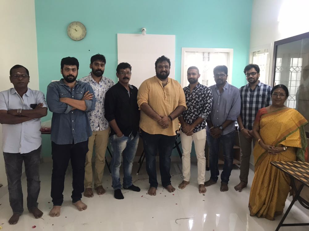 South Indian actor Ajith's upcoming movie Viswasam launched in Chennai. Director Siruthai Siva and others graced the event. Thala Ajith,Ajith,Viswasam,viswasam siruthai siva,Viswasam movie pooja,Viswasam movie launch,Ajith new look