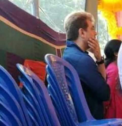 Thala Ajith spotted at Aathvik school event. Viswasam,Viswasam actor,Ajith,Thala Ajith,Ajith Viswasam,Thala Ajith new look,Aathvik school event,Kutty Thala