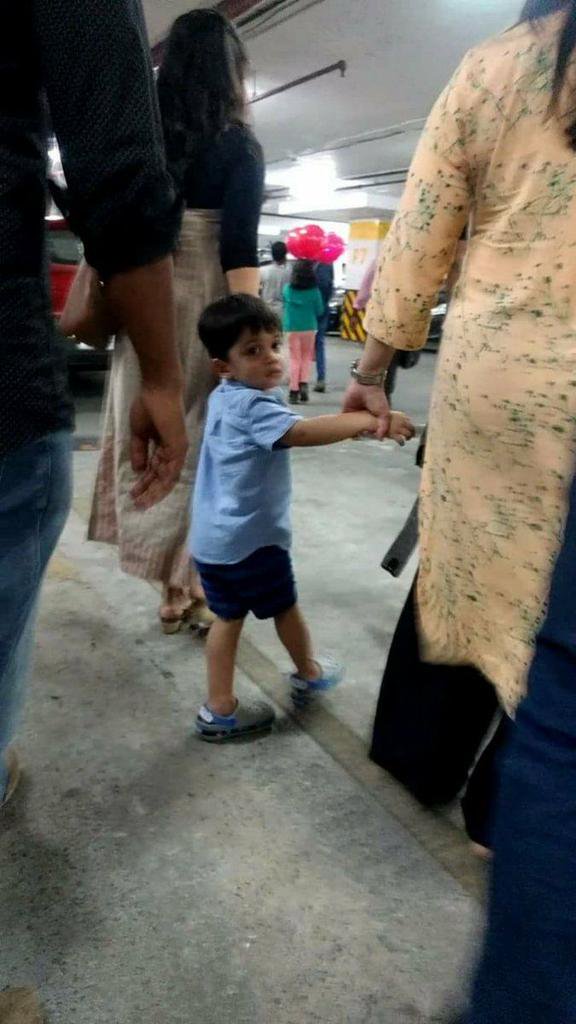 Thala Ajith spotted at Aathvik school event. Viswasam,Viswasam actor,Ajith,Thala Ajith,Ajith Viswasam,Thala Ajith new look,Aathvik school event,Kutty Thala