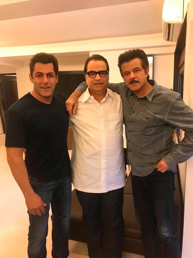 "Race 3" marks Anil's return to the "Race" franchise as the actor had earlier played a pivotal part in the previous instalments of the film. The first two instalments of "Race" showcased Anil playing the role of a light-hearted police officer. Taurani also posted an image and captioned it: "Picture agar 'Race' ho, toh yeh kaise na ho Anil Kapoor (If the film is 'Race', then how can he not be a part of it). He's coming back to the 'Race'." "Race 3" is being directed by Remo D'Souza, and is co-produced by SKF Films and Tips. The film is slated to release on Eid next year. Salman Khan,actor Salman Khan,Anil Kapoor,Race 3,Anil Kapoor joins Race 3,Ramesh Taurani,Biwi No.1,No Entry,Yuvvraaj,Salaam-e-Ishq: A Tribute to Love
