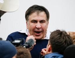 Ukrainian supporters,Georgian President Mikheil Saakashvili,Mikheil Saakashvili