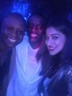 South Indian actress Raai Laxmi meets with Popular American singer-rapper Akon.