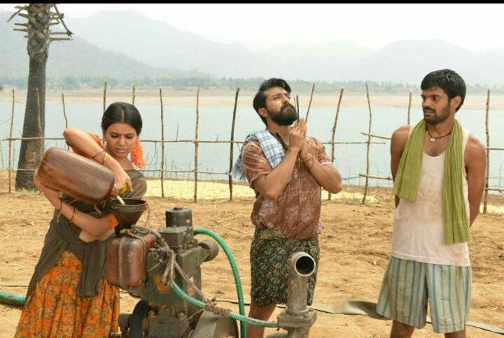 Rangasthalam 1985 is an upcoming Telugu period drama movie directed by Sukumar and starring Ram Charan and Samantha Akkineni in the lead roles. Ram Charan,Samantha Akkineni,Samantha,Samantha Ruth Prabhu,Rangasthalam working stills,Rangasthalam 1985,Rangasthalam 1985 on the sets,Rangasthalam 1985 working stills,Rangasthalam 1985 working pics,Rangasthalam 1985 working images
