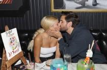 Scott Disick and Sofia Richie lock lips in Miami at the Sugar Factory.