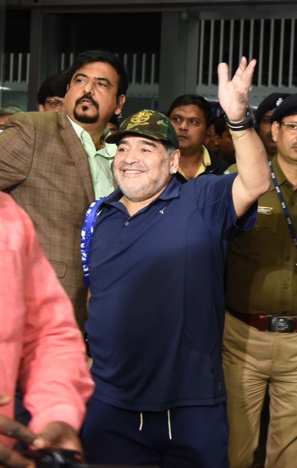 The 1986 World Cup winner first came here in December 2008 when thousands of fans gathered to welcome him past midnight at the airport. Armando Maradona,Diego Armando Maradona,Maradona,Maradona in India,Maradona India