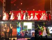 The event, organised by Red Rocks Entertainment, Abegan with the performance by actress Daisy, who was introduced on stage by the host of the evening Maniesh Paul. Daisy, who made her Bollywood debut in 2014 in Salman starrer "Jai Ho", danced on numbers like "Tu isaq mera" and "Tere naina".