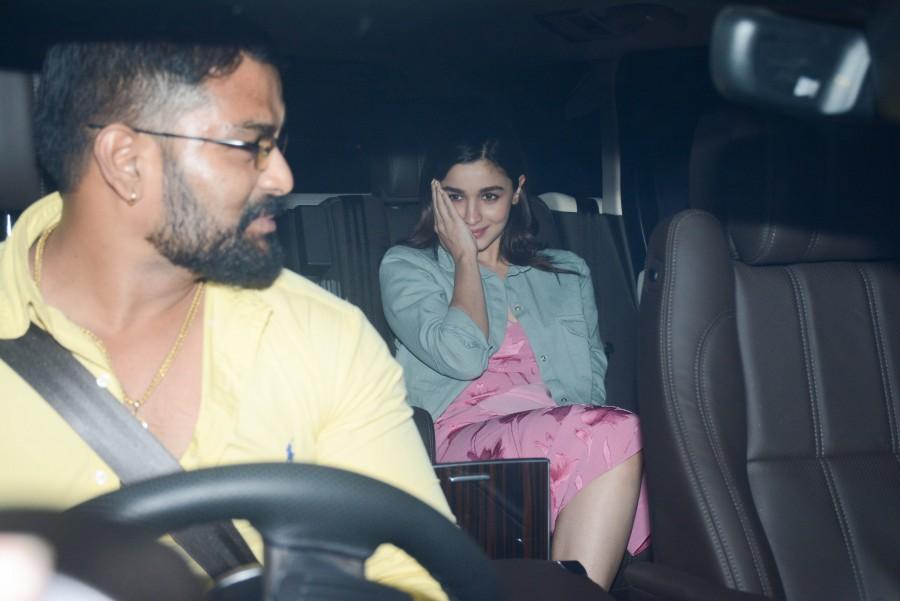 Alia Bhatt at Rani Mukerji's daughter Adira birthday party Rani Mukerji's daughter Adira birthday party,Rani Mukerji,Shah Rukh Khan,Alia Bhatt,Jacqueline Fernandez,Katrina Kaif,Sridevi