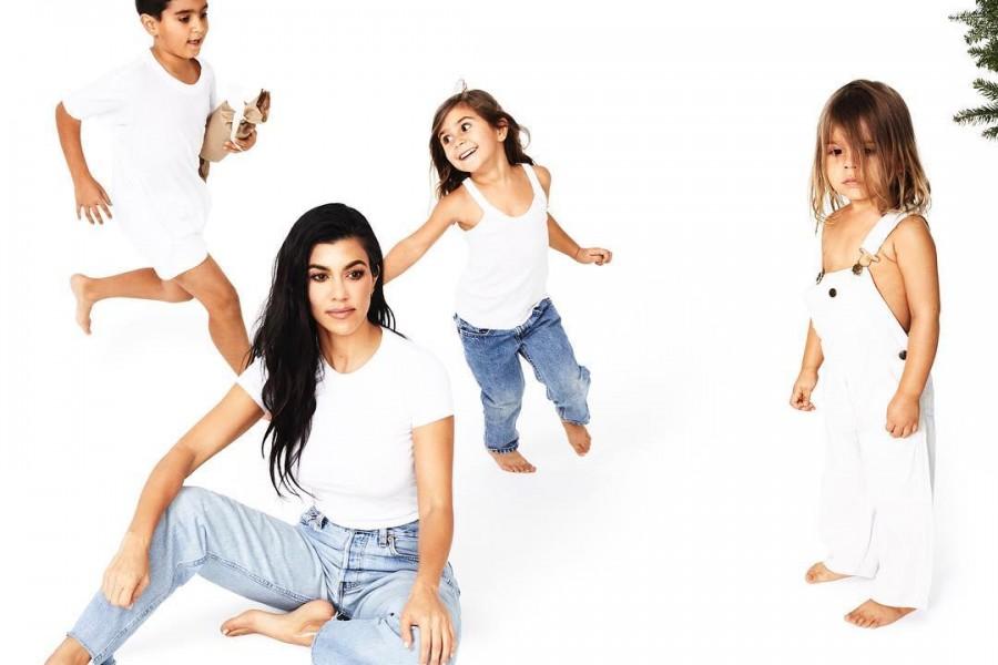 Saint and North look adorable as they snuggle mom Kim Kardashian in latest Instagram post. Christmas countdown,Kim Kardashian,Kim Kardashian with Saint and North,Saint and North