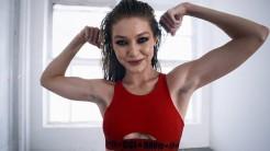 Model Gigi Hadid showed off her armpit hair in skimpy gym wear for a calendar, but not all fans appreciated her 'au naturel' look. In the clip released by a magazine on Monday, the 22-year-old was seen in a skimpy lycra two-piece as she showed off her boxing moves. But she also showed that she had perhaps eased up on her grooming routine, reports dailymail.co.uk.