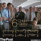 The news is that the Tom Hanks and Meryl Streep starrer 'The Post' has received 6 Golden Globe nominations. Tom Hanks has been nominated for the Best Actor award. Meryl Streep has also been nominated for the Best Actress award. The film has also received a nomination for Best Picture Drama. Steven Spielberg has been nominated for Best Director award. Apart from the above, the film has also been nominated for the Best original score and Best Screenplay. The Post is a thrilling drama about the unlikely partnership of Katharine Graham (Streep), the first female publisher of The Washington Post, and its driven editor Ben Bradlee (Hanks), as they race to catch up with The New York Times to expose a massive cover-up of government secrets that spanned three decades and four U.S. Presidents.