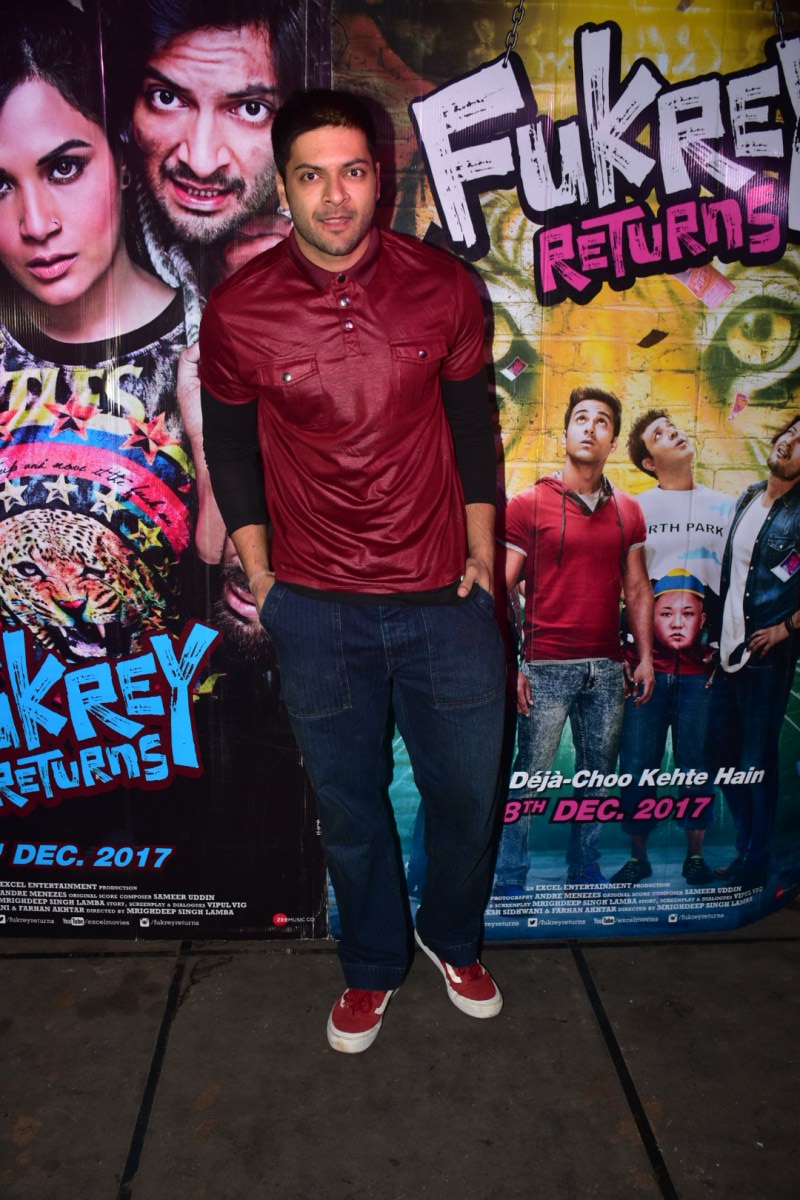Fukrey had released in 2013 and was a sleeper hit, now Fukrey Returns has successfully recreated the magic of Fukrey and has been loved by one and all. Varun Sharma,Manjyot Singh,Ali Fazal,Pankaj Tripathi,Ritesh Sidhwani,Fukrey Returns success meet,Fukrey Returns,Fukrey Returns success meet pics,Fukrey Returns success meet images,Fukrey Returns success meet stills,Fukrey Returns success meet pictures,Fuk