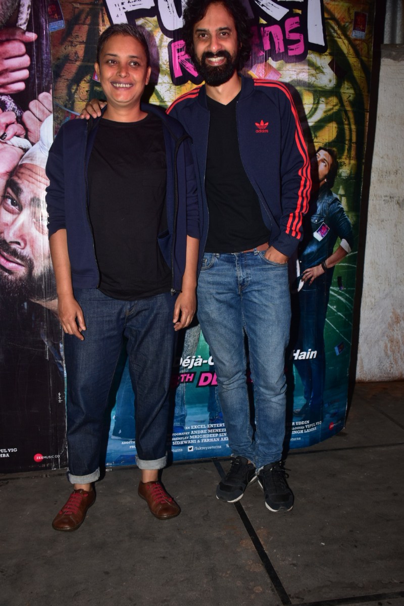 Fukrey Returns is co-produced by Farhan Akhtar and Ritesh Sidhwani under the banner of Excel Entertainment and is directed by Mrighdeep Singh Lamba. The film is enjoying a good theatrical run at the box office. Varun Sharma,Manjyot Singh,Ali Fazal,Pankaj Tripathi,Ritesh Sidhwani,Fukrey Returns success meet,Fukrey Returns,Fukrey Returns success meet pics,Fukrey Returns success meet images,Fukrey Returns success meet stills,Fukrey Returns success meet pictures,Fuk
