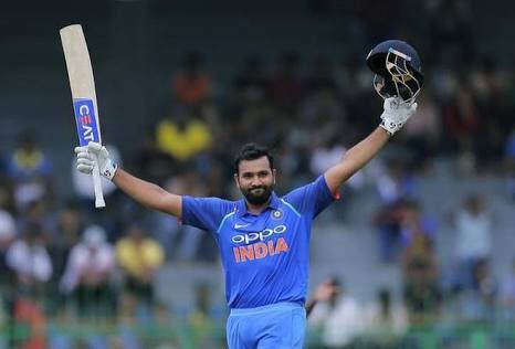 Skipper Rohit Sharma led from the front with his third ODI double century to help India post a mammoth 392/4 against Sri Lanka in the second One-day International at the Punjab Cricket Association I.S. Bindra Stadium here on Wednesday.